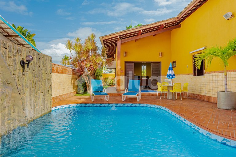 Aconchegante Casa 4 Suítes a 270m da Praia