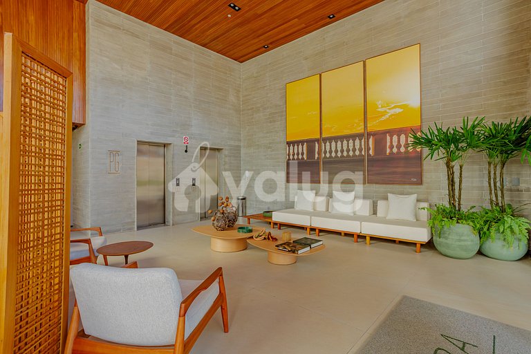 BR24 Hermoso AP a 150m de la playa cond. c/ piscina barra
