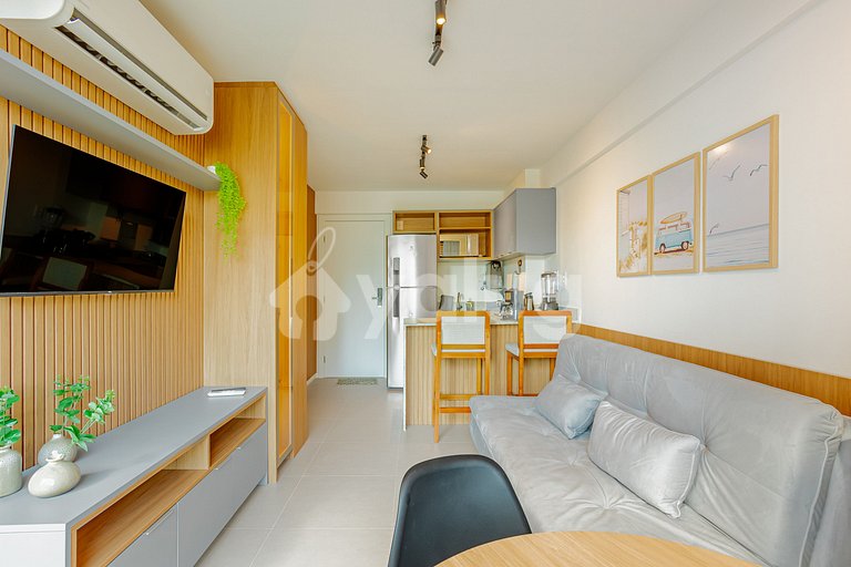 BR24 Beautiful AP 150m from the Beach  Condo with Pool  Barr