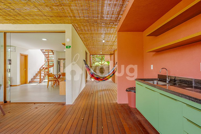 PF155 Perfeita Casa 2 Suítes Cond c/ Piscina Açu da Torre