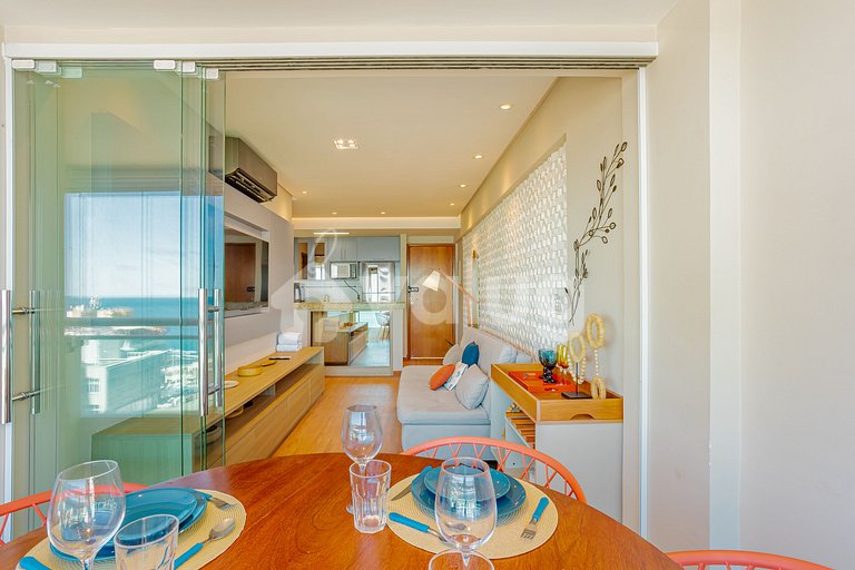 BR19 Lindo Apartamento a 300m da Praia da Barra