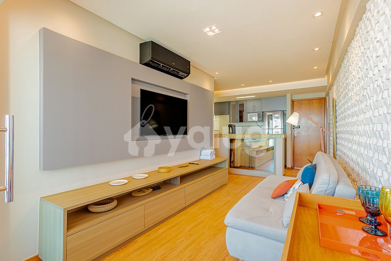 BR19 Lindo Apartamento a 300m da Praia da Barra