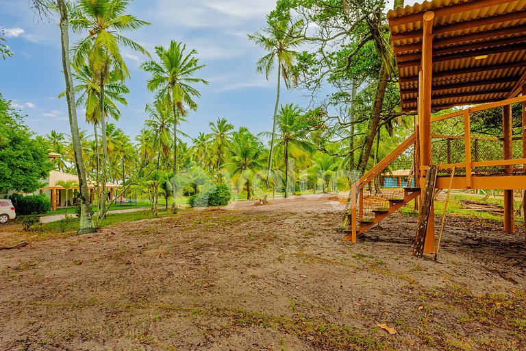 BV09 Casa Beira mar 6/4 c/ Piscina a 70m da Praia Busca Vida