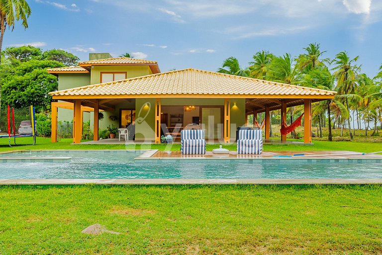 BV09 Casa frente al mar 6/4 piscina 70m de la playa