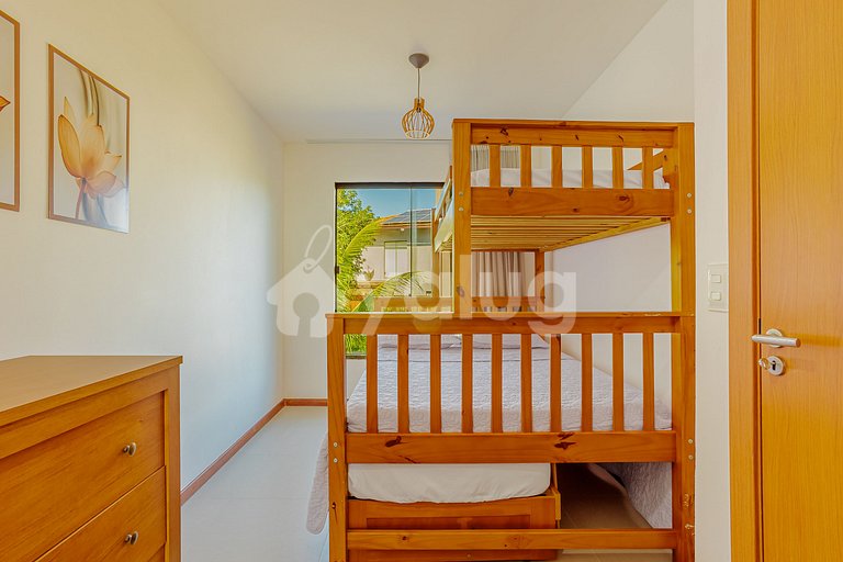 PF156 Perfect 3/4 house in a gated with pool  Praia do Forte