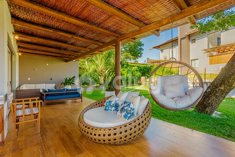 PF156 Perfect 3/4 house in a gated with pool  Praia do Forte