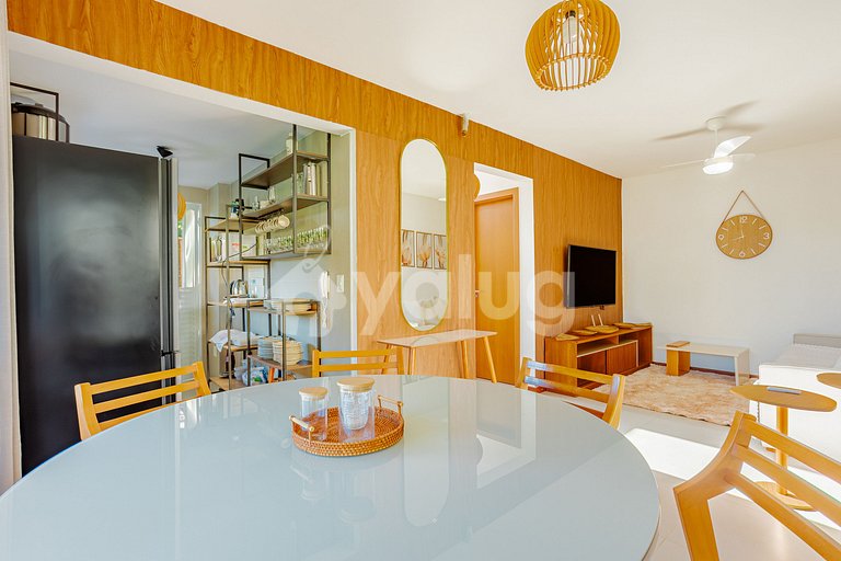 PF156 Perfect 3/4 house in a gated with pool  Praia do Forte