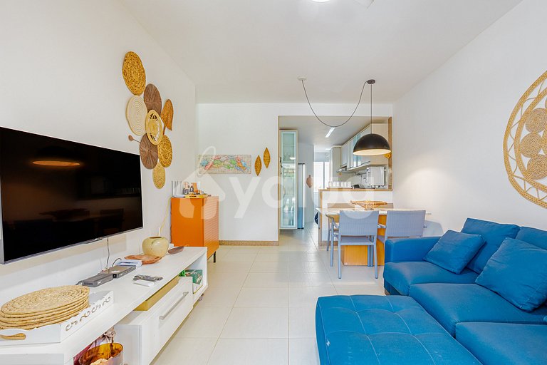 AP perfecto cond c/ piscina a 100 m de la playa - Itacimirim