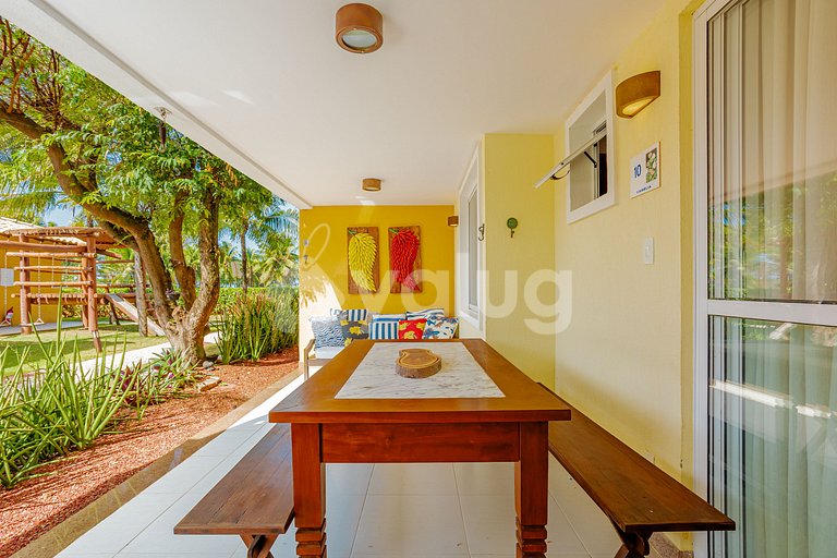 Perfeito Apart Cond c/ Piscina 100m da Praia - Itacimirim