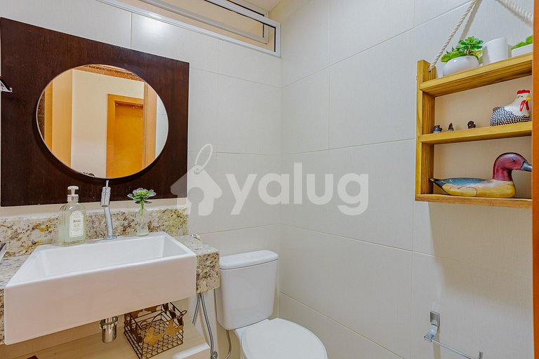 Perfeito Apart Cond c/ Piscina 100m da Praia - Itacimirim