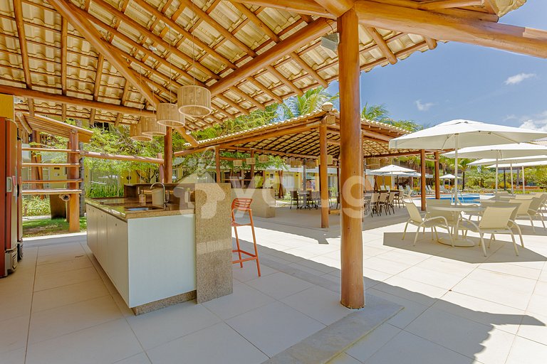 Perfect Ap Complex with Pool 100m from the Beach Itacimirim