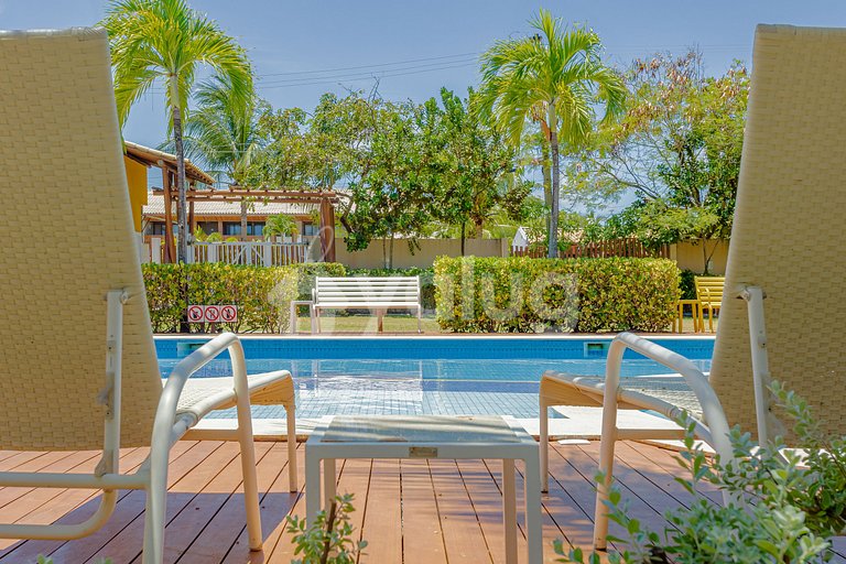 AP perfecto cond c/ piscina a 100 m de la playa - Itacimirim