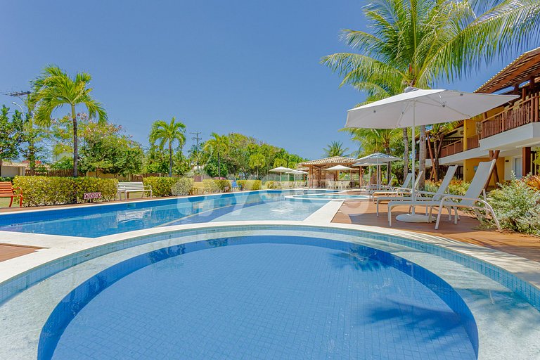 Perfect Ap Complex with Pool 100m from the Beach Itacimirim