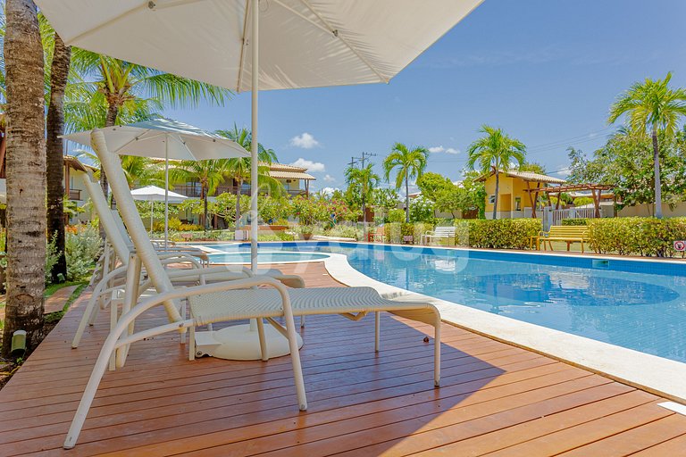 AP perfecto cond c/ piscina a 100 m de la playa - Itacimirim