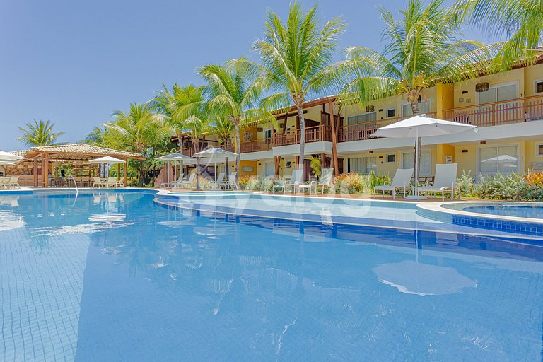 Perfect Ap Complex with Pool 100m from the Beach Itacimirim