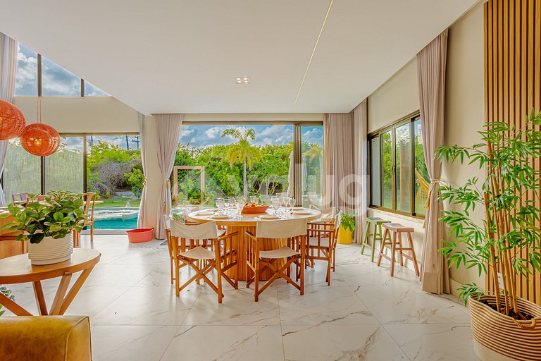 SA07 Maravilhosa Casa 5 Suítes - Reserva de Sauípe