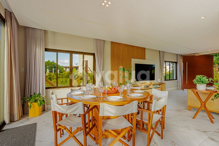 SA07 Maravilhosa Casa 5 Suítes - Reserva de Sauípe