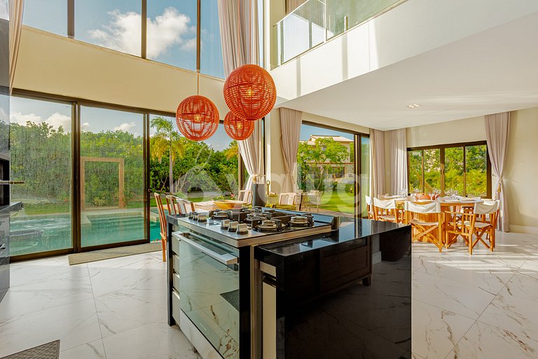 SA07 Maravilhosa Casa 5 Suítes - Reserva de Sauípe
