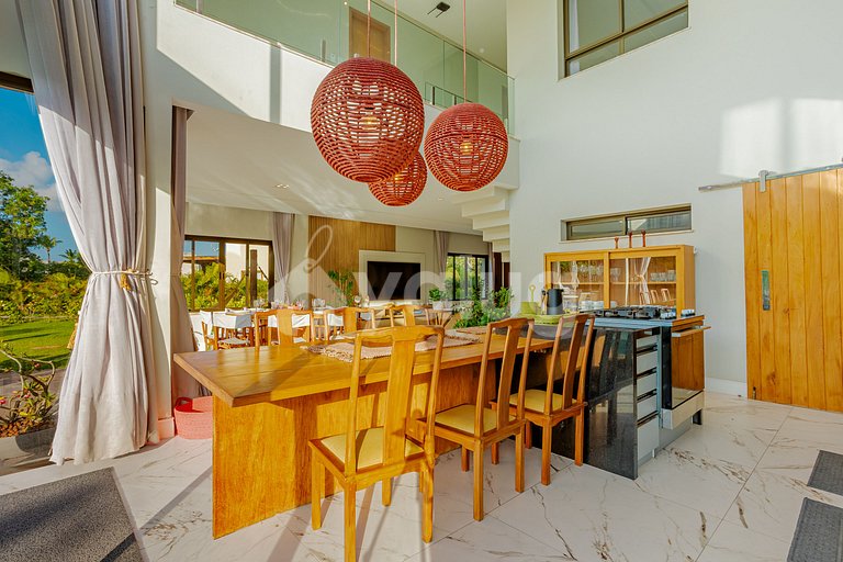 SA07 Maravilhosa Casa 5 Suítes - Reserva de Sauípe