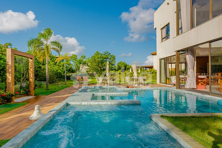 SA07 Maravilhosa Casa 5 Suítes - Reserva de Sauípe