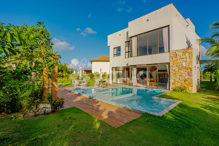 SA07 Maravilhosa Casa 5 Suítes - Reserva de Sauípe