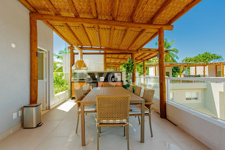 Excelente apartamento 600m com 2 suítes - Imbassaí