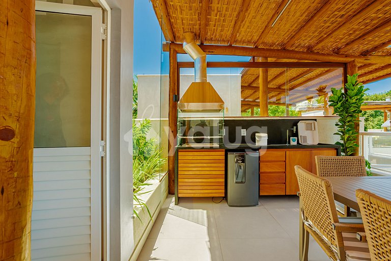Excelente apartamento 600m com 2 suítes - Imbassaí