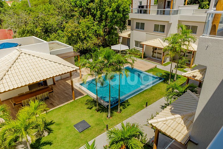 Excelente apartamento 600m com 2 suítes - Imbassaí