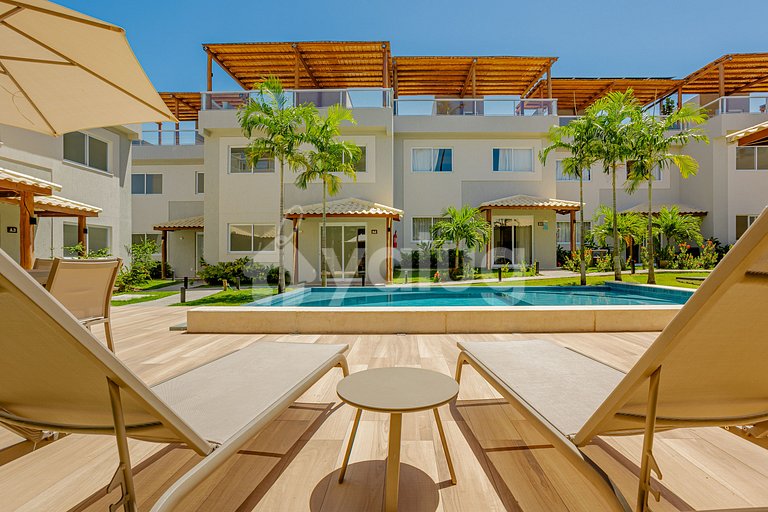 Excelente apartamento 600m com 2 suítes - Imbassaí