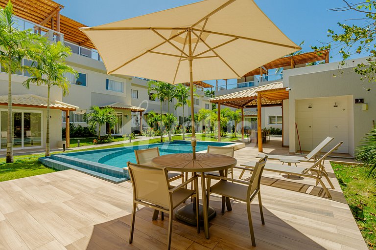 Excelente apartamento 600m com 2 suítes - Imbassaí