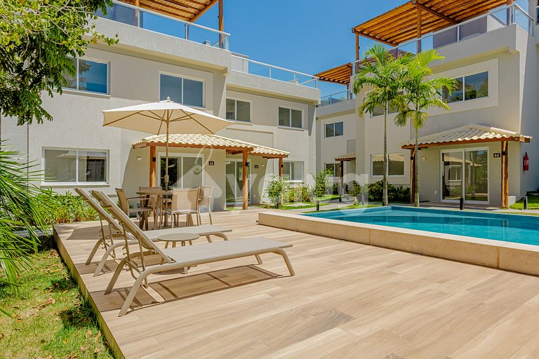 Excelente apartamento 600m com 2 suítes - Imbassaí