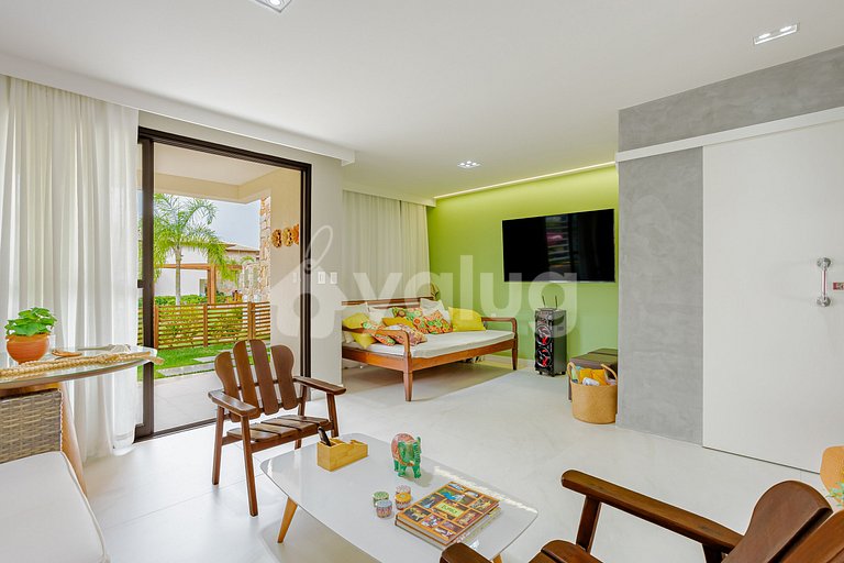 GB154 Dupléx 3 Suítes Cnd c/ Piscina prt. da praia Guarajuba