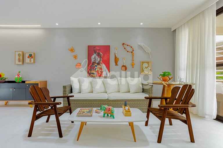 GB154 3 Suite Duplex in Gated Community with Pool Guarajuba