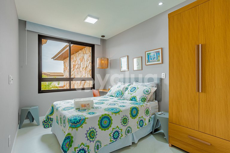 GB154 3 Suite Duplex in Gated Community with Pool Guarajuba