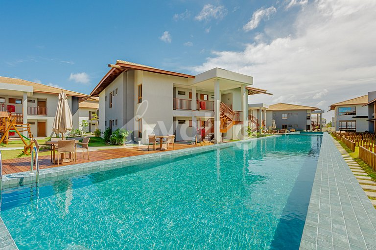 IT144 Ocean-View Ap. 3 En-suite Bedrooms Beachfront Cond.