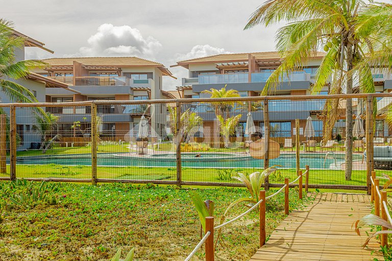 Ap. IT144 vistas al mar 3 suites cond. frente a la playa