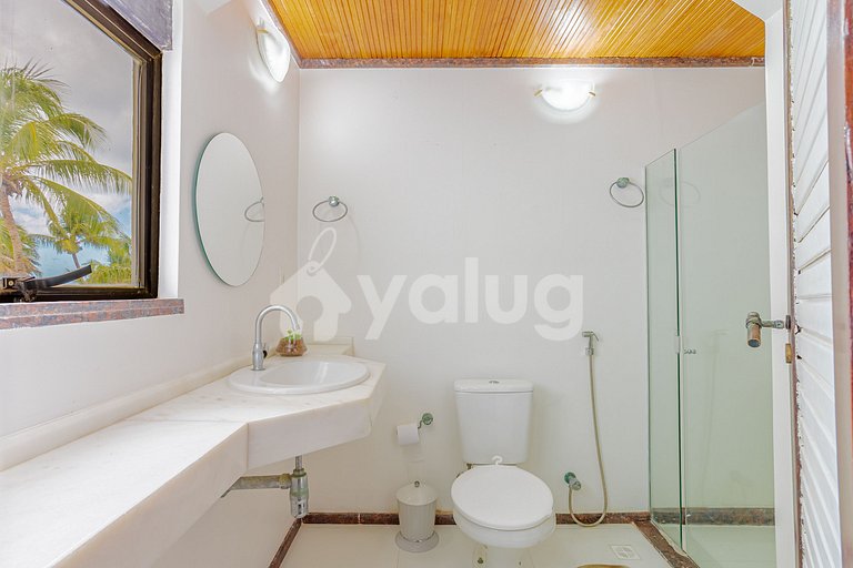 GB155 Beachfront house with pool 5/4 Guarajuba