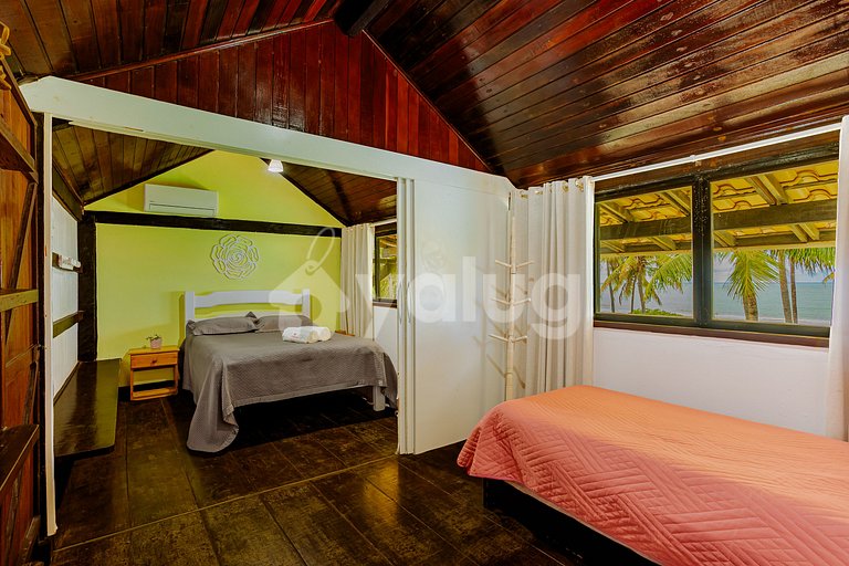 GB155 Bela Casa beira-mar c/ piscina 5/4 Guarajuba