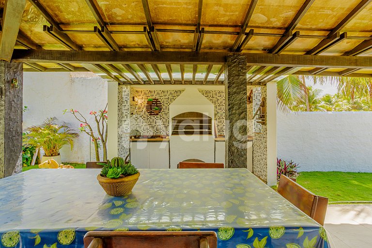 GB155 Beachfront house with pool 5/4 Guarajuba