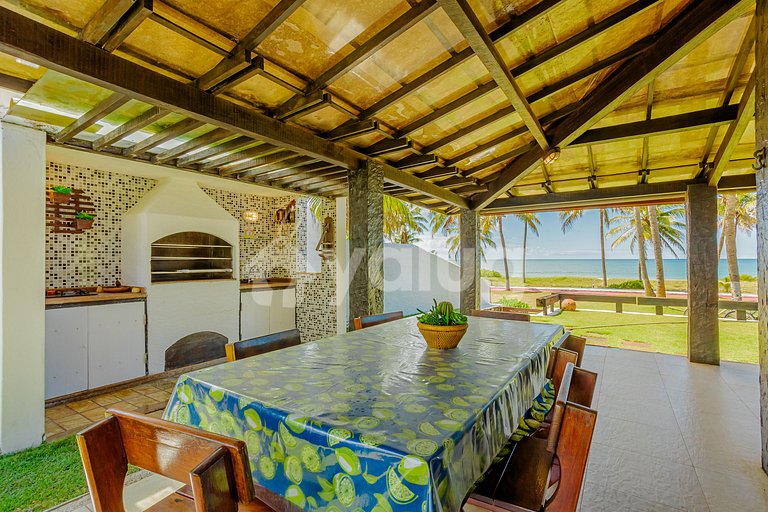 GB155 Beachfront house with pool 5/4 Guarajuba