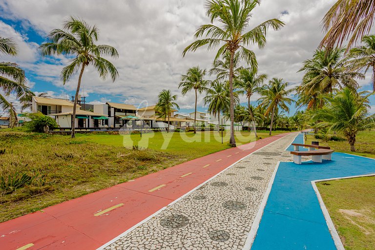 GB155 Beachfront house with pool 5/4 Guarajuba