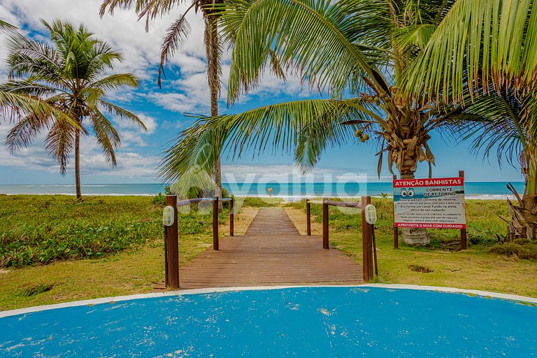GB155 Beachfront house with pool 5/4 Guarajuba