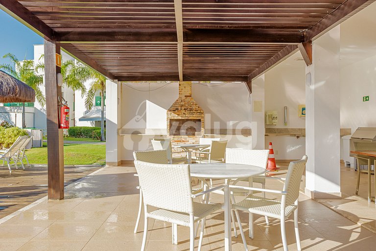AP exclusivo 850m de la playa cnd. c/ piscina Praia do Forte