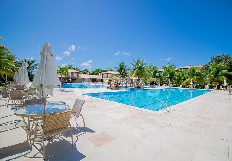 GB158 Perfect 3/4 Ap in Gated Community with Pool Guarajuba