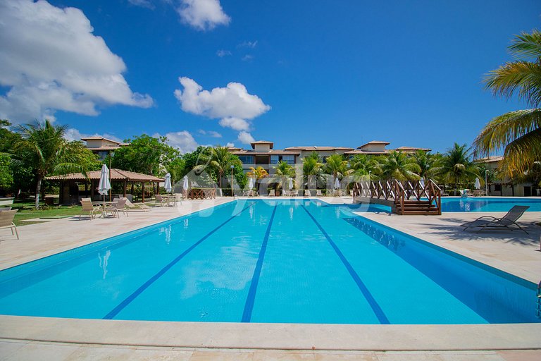 GB158 Perfect 3/4 Ap in Gated Community with Pool Guarajuba