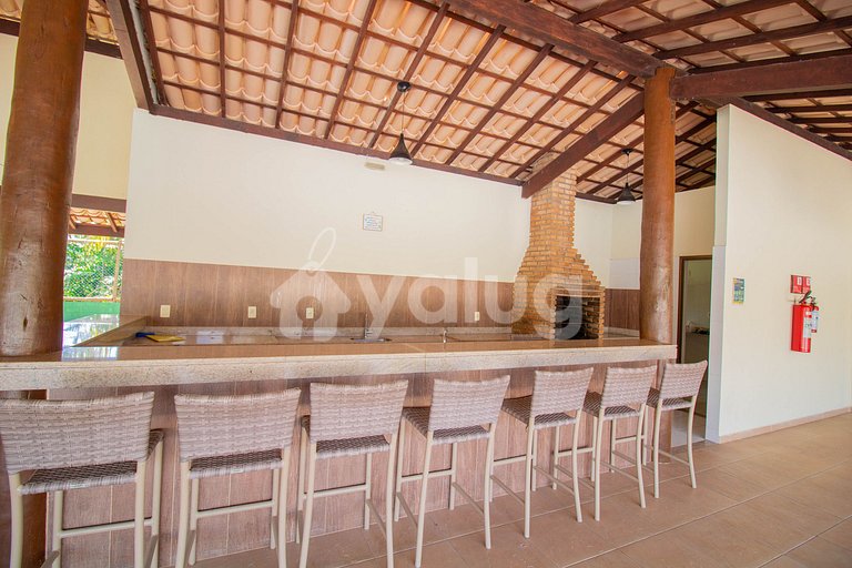 GB158 Perfect 3/4 Ap in Gated Community with Pool Guarajuba