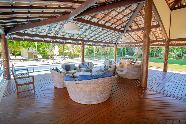 GB158 Perfect 3/4 Ap in Gated Community with Pool Guarajuba
