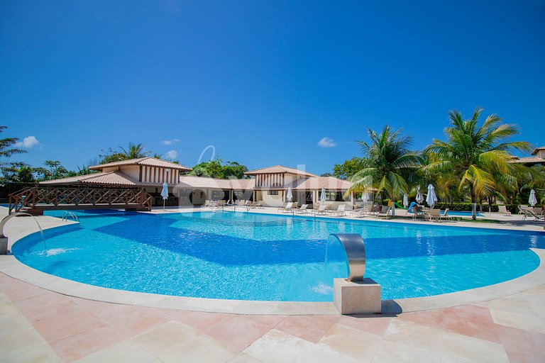 GB158 Perfect 3/4 Ap in Gated Community with Pool Guarajuba