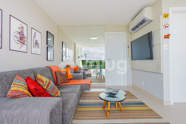 Exclusive Ap 850m from the Beach – Gated Community with Pool