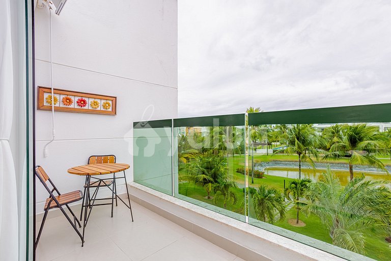 AP exclusivo 350m de la playa cnd. c/ piscina Praia do Forte